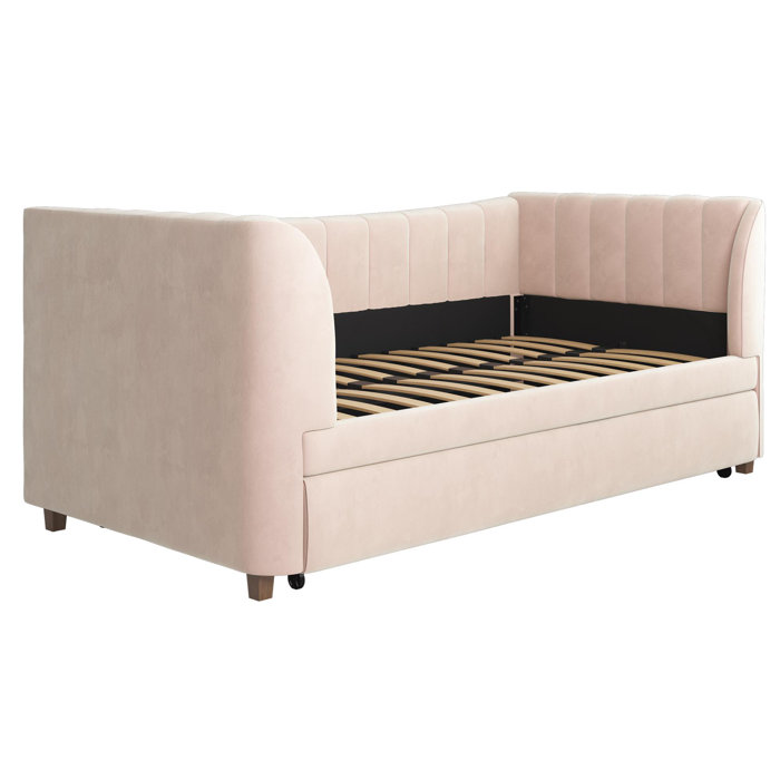 Little Seeds Valentina TwinUpholstered Daybed with Trundle & Reviews
